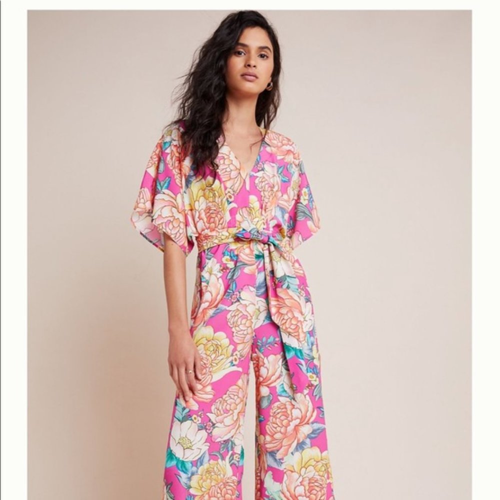 Farm Rio Eulalie Wide-Leg Jumpsuit - Picture 5 of 7